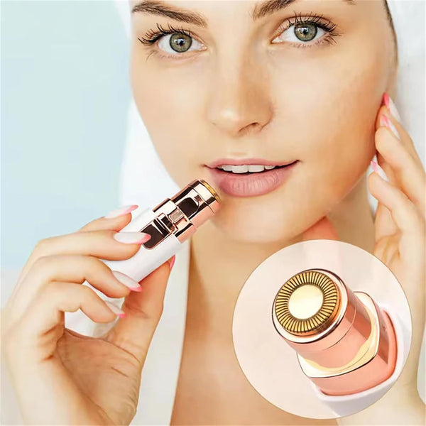 Trimmer Facial Portabil 2-în-1